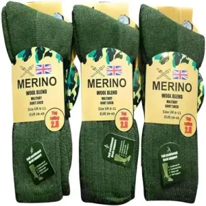 3 Pairs Mens Military Socks Army Thermal Hiking Boots Walking Extreme Hot 2.8 Tog Warm 6-11 UK/EU 39-45