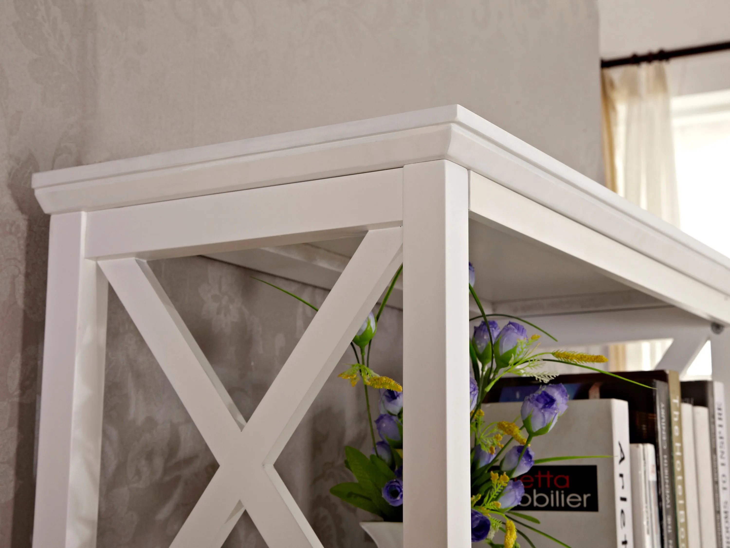 67‘’ Bookshelf with Sturdy Solid Frame