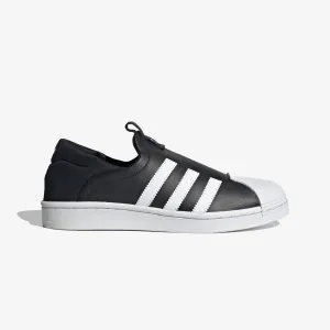 Adidas Originals | SUPERSTAR SLIP-ON  { CORE BLACK/CLOUD WHITE
