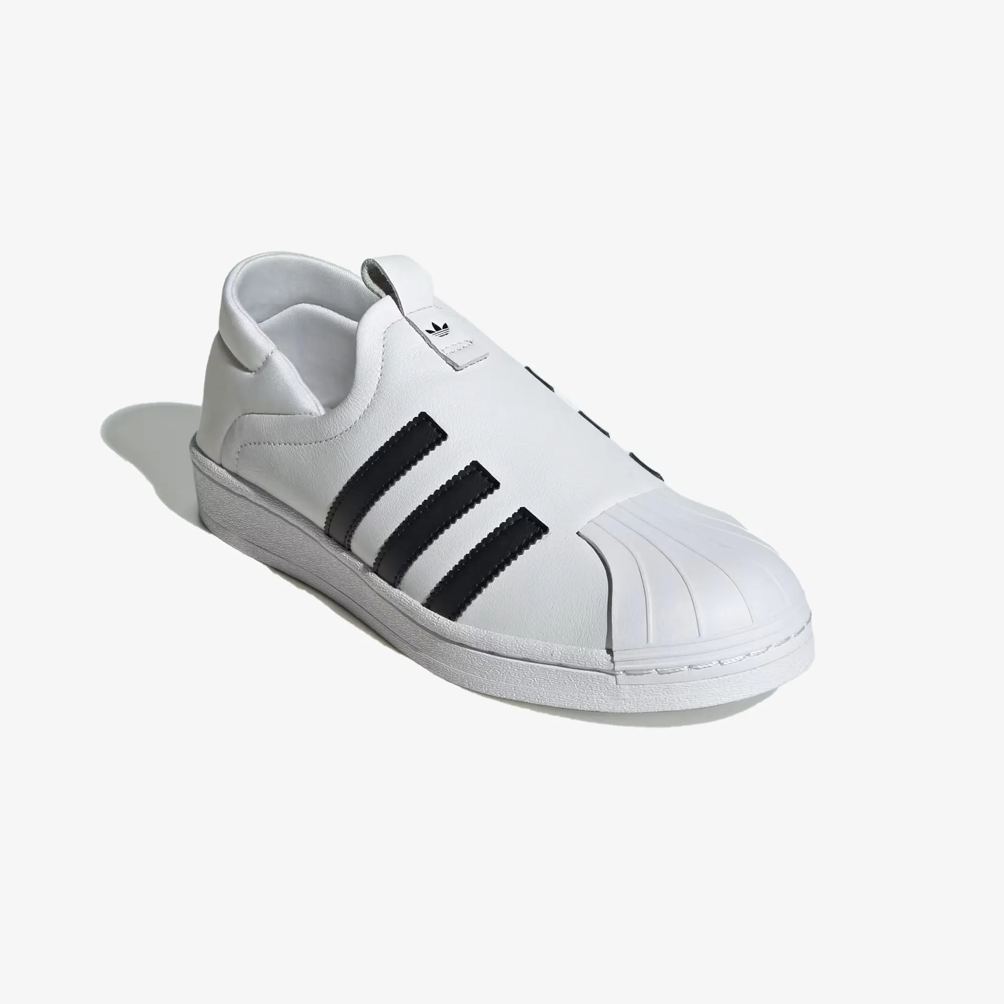 Adidas Originals | WMN'S SUPERSTAR SLIP-ON  { CLOUD WHITE/CORE BALCK/WHITE