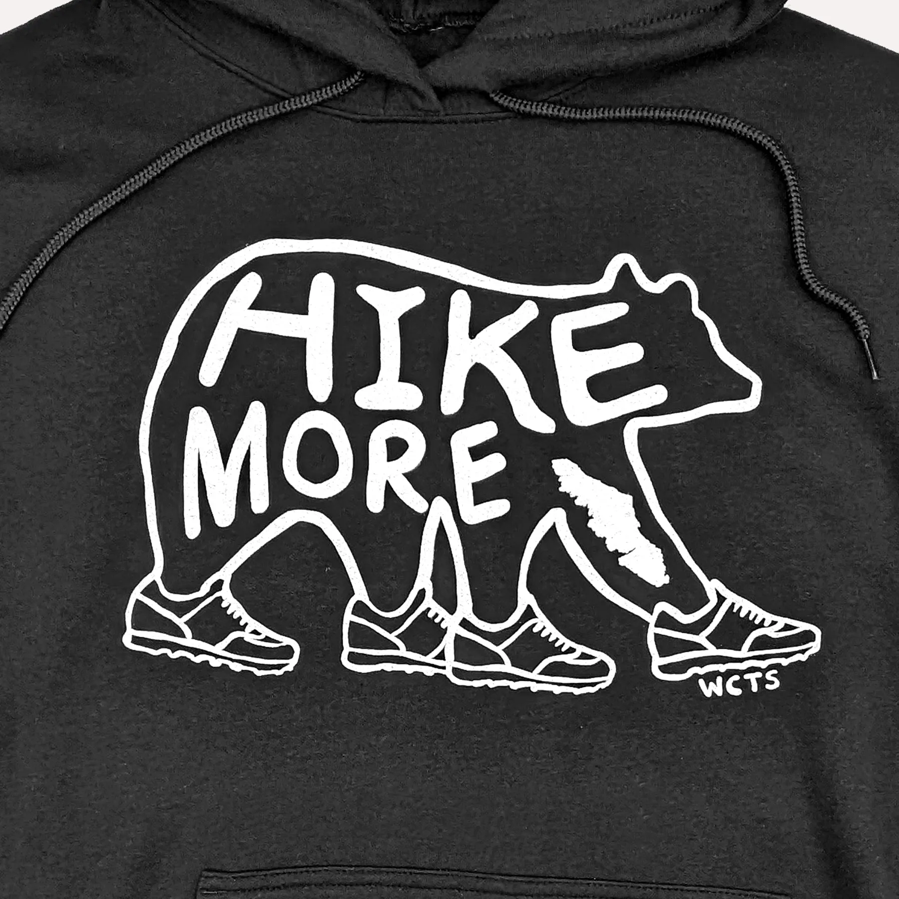 Adult Unisex Hiking Bear Hoodie