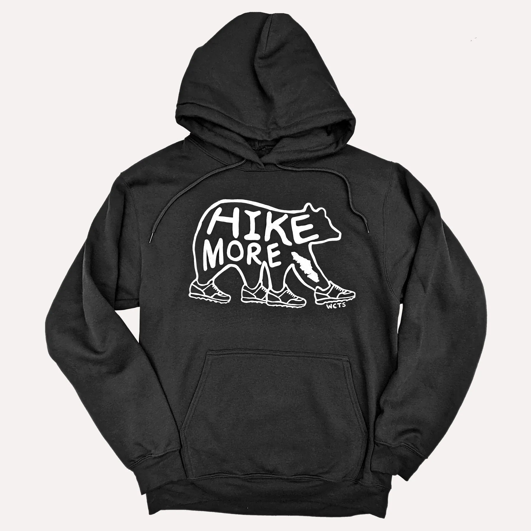 Adult Unisex Hiking Bear Hoodie