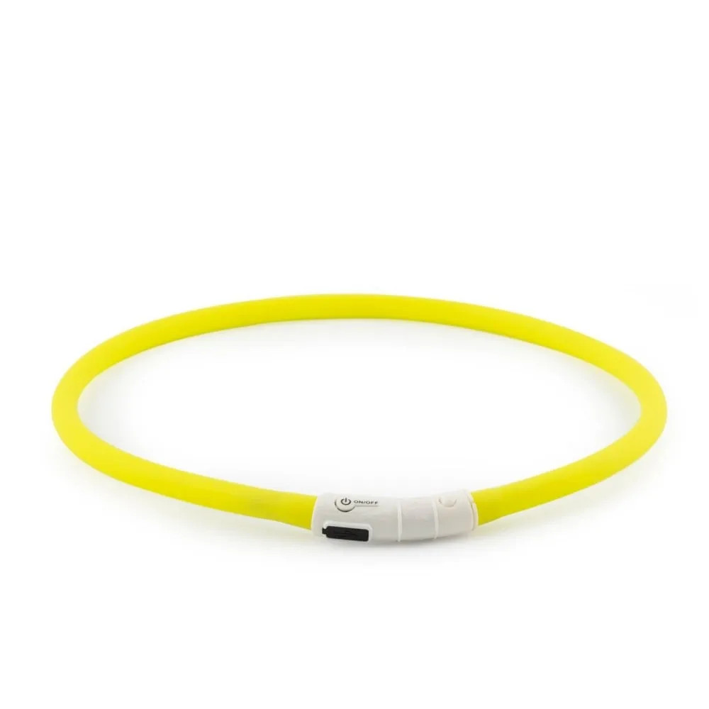 Ancol USB Flashing Band Collar