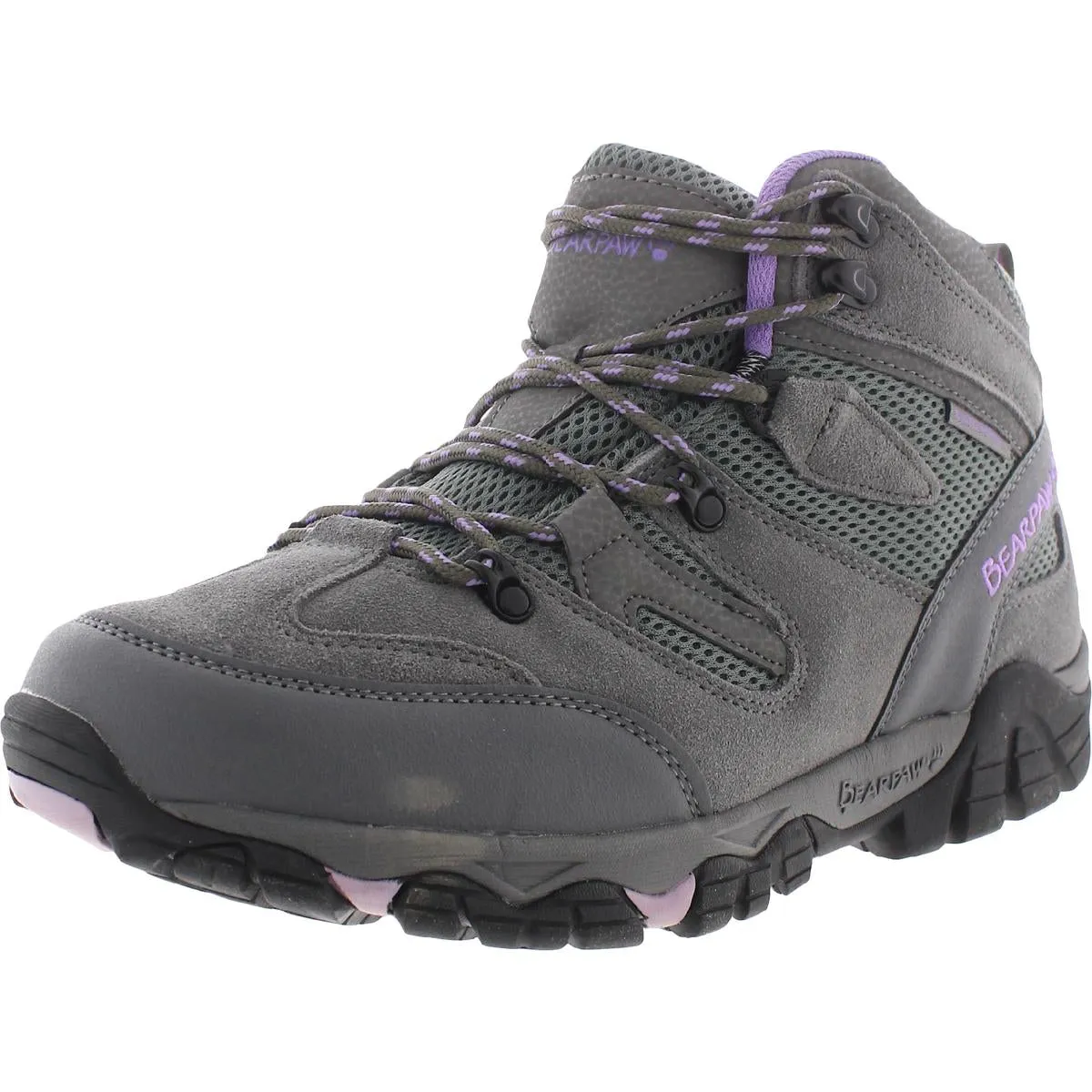 Bearpaw Womens Corsica Suede Waterproof Hiking Boots