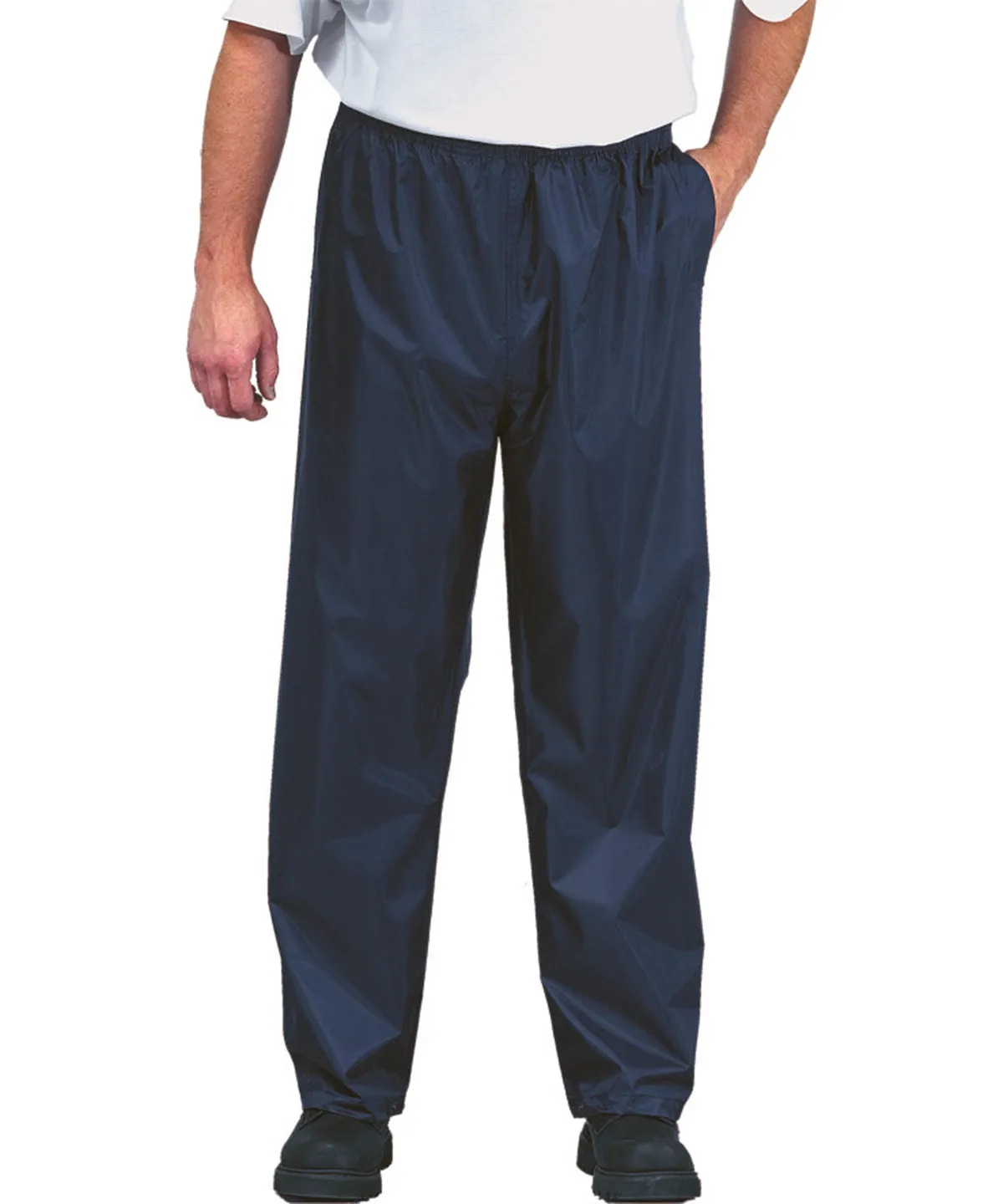 Black - Classic rain trousers (S441)