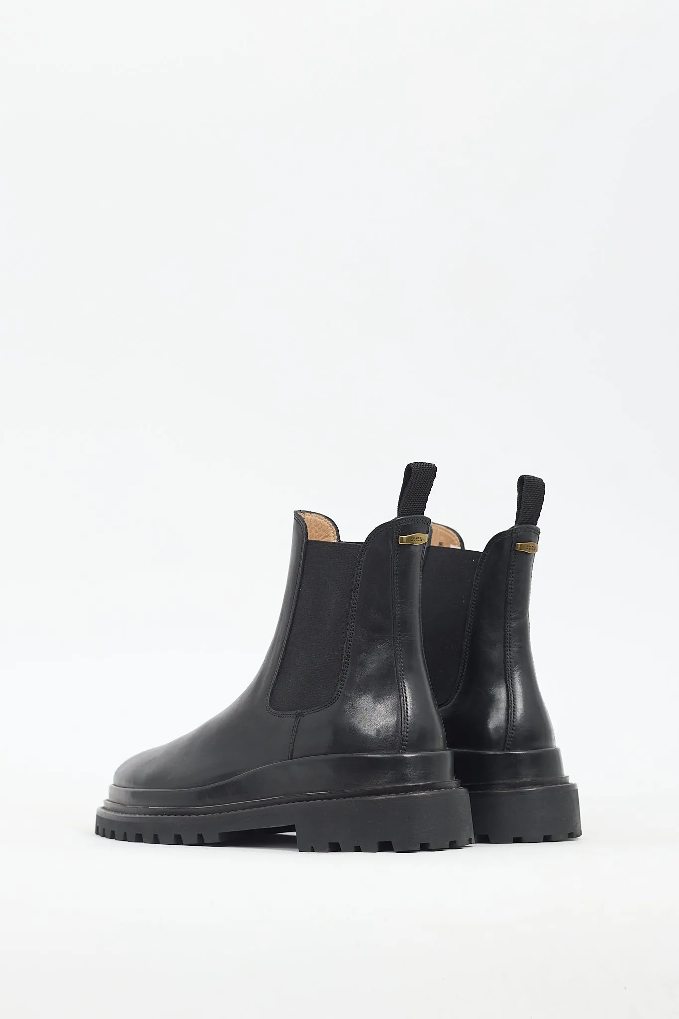 Black Leather Ceilee Chelsea Boot