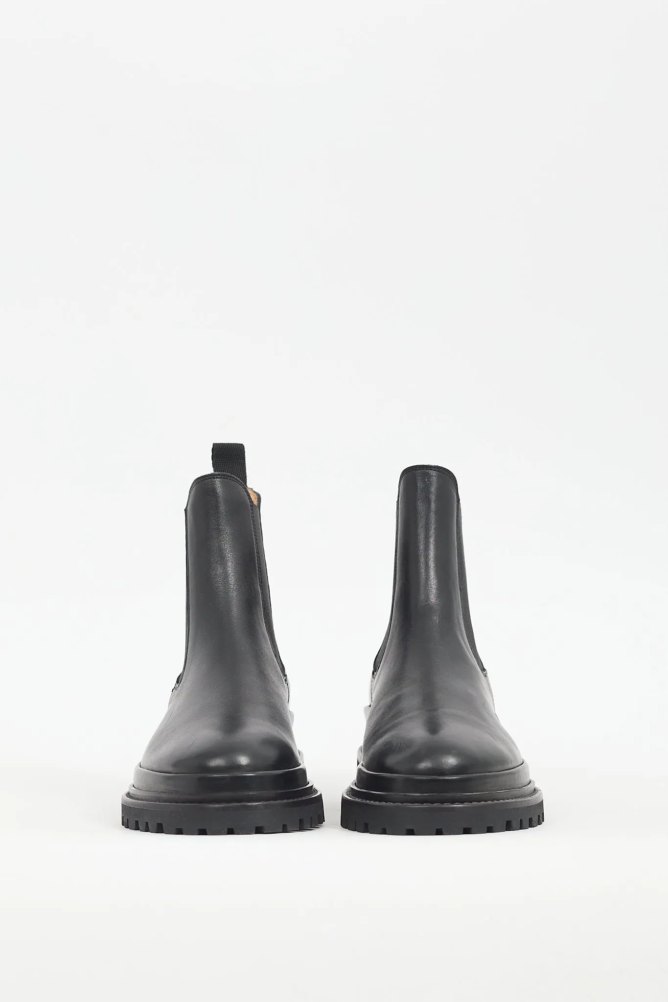 Black Leather Ceilee Chelsea Boot
