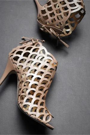 Chain-link Heels