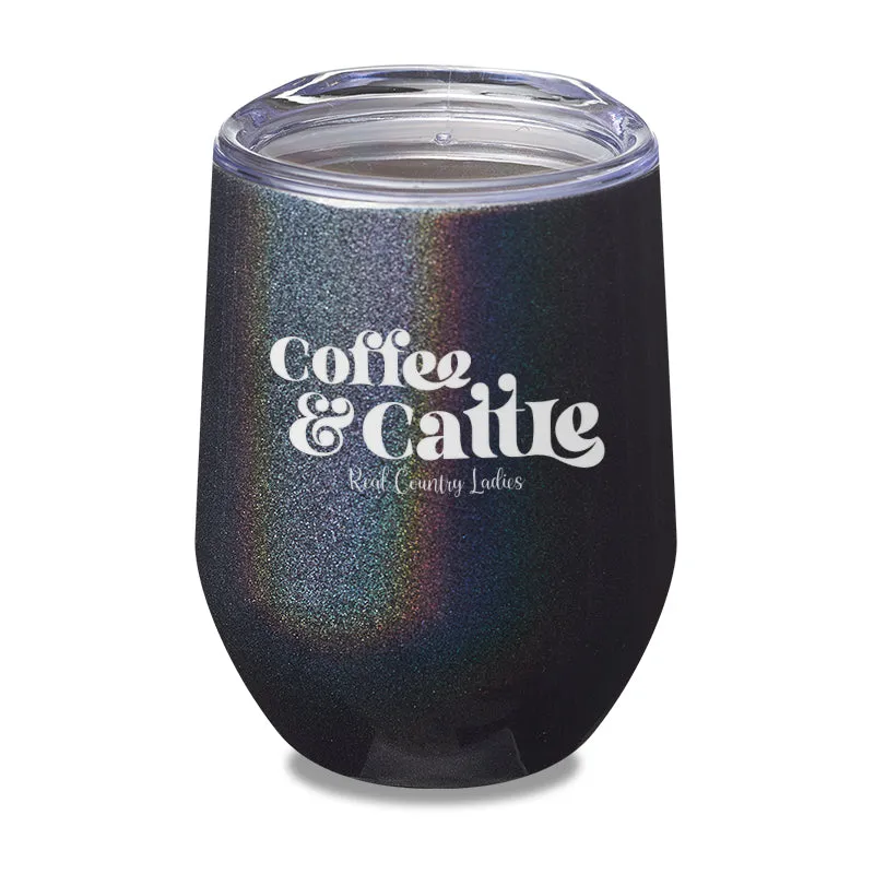 Coffee And Cattle Laser Etched Tumbler