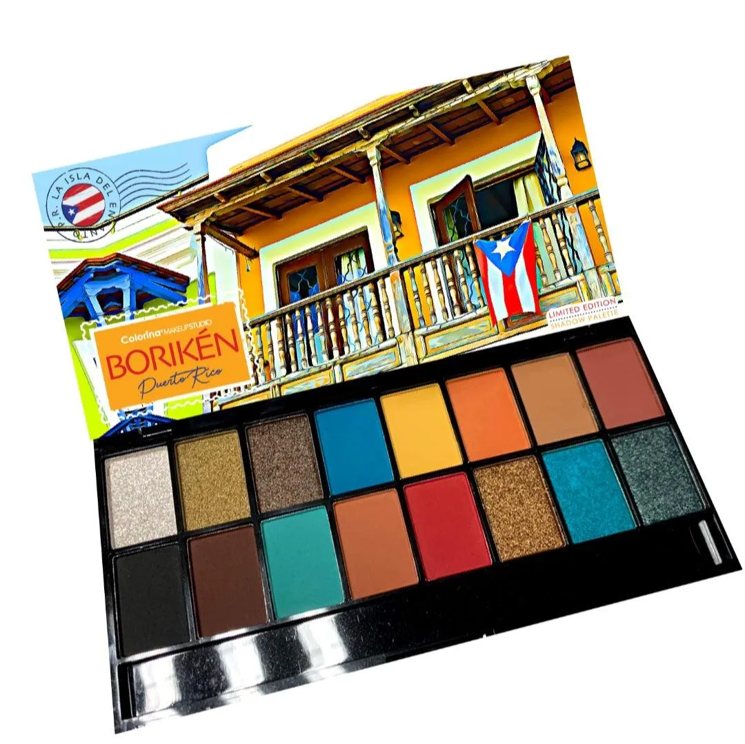 Colorina Boriquén Collection- "Desde mi Balcón" Eye Shadows Palette