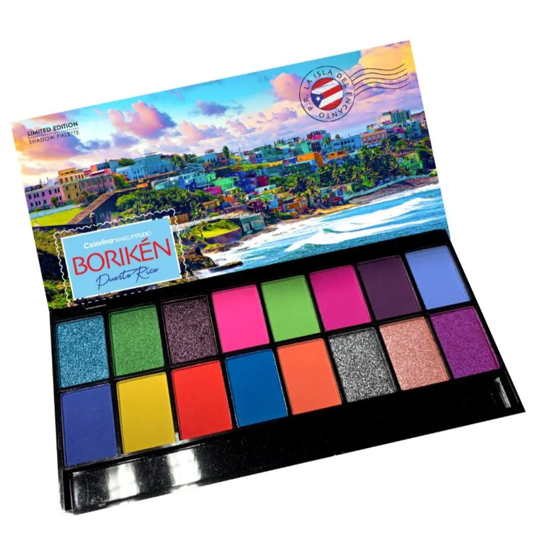 Colorina Boriquén Collection- "Encanto" Eye Shadows Palette