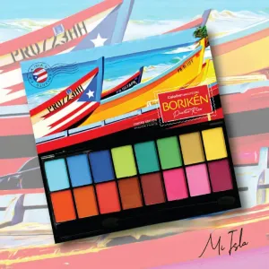 Colorina Boriquén Collection- "Mi Isla" Eye Shadows Palette