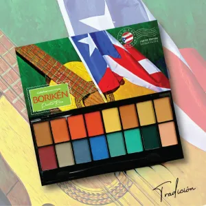 Colorina Boriquén Collection- "Tradición" Eye Shadows Palette