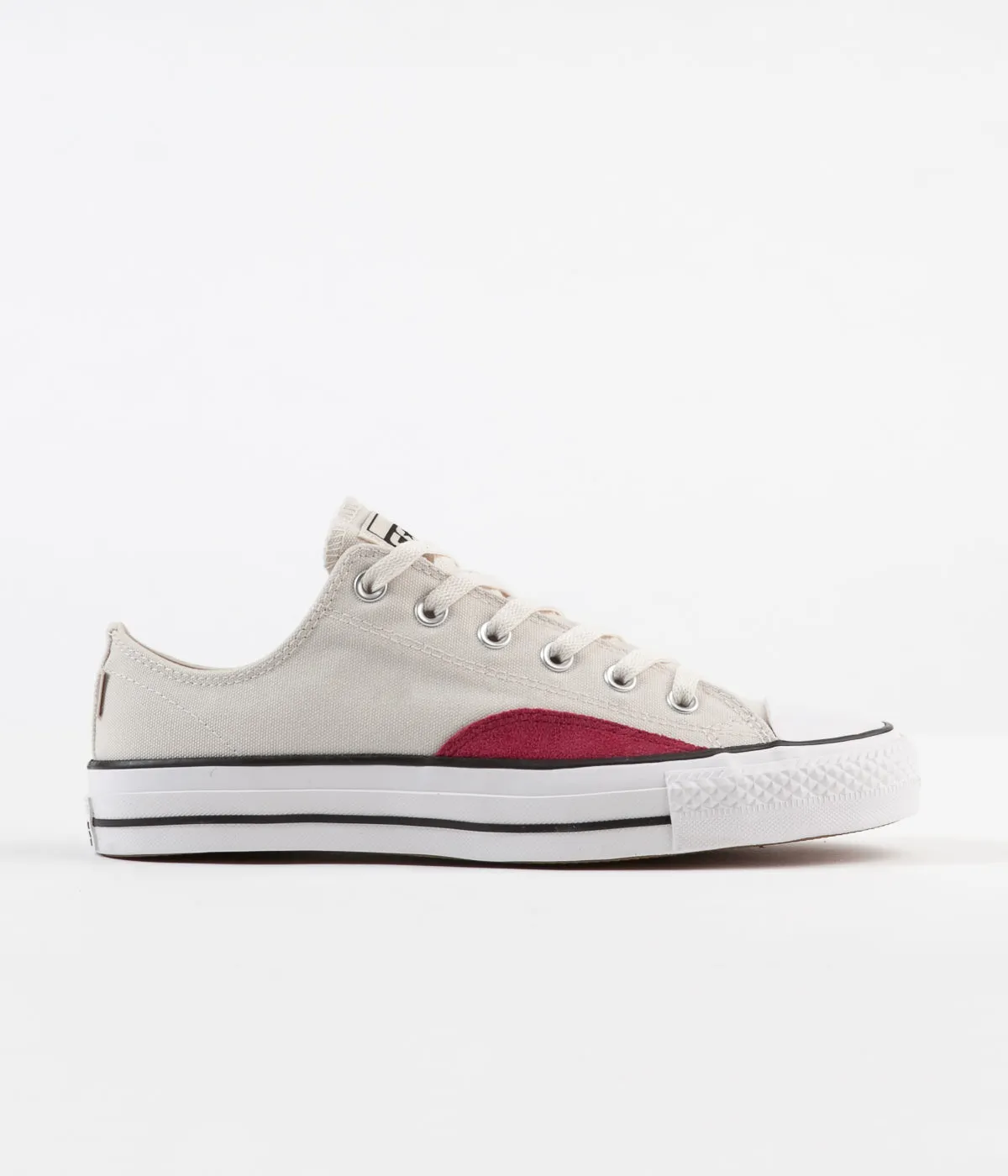 Converse CTAS Pro Op Ox Shoes - Natural Ivory / Black / White