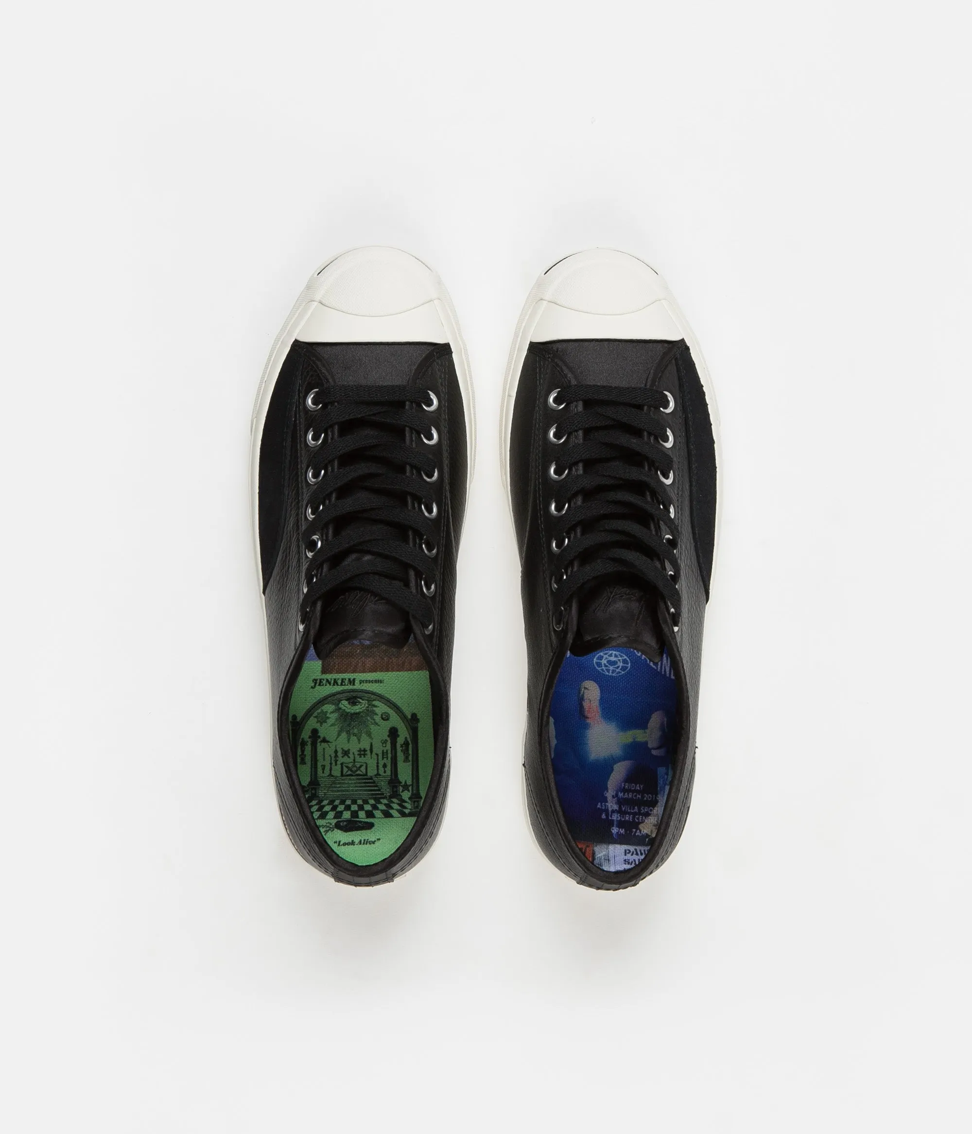 Converse x Jenkem Jack Purcell Pro Ox Shoes - Black / Egret / Black