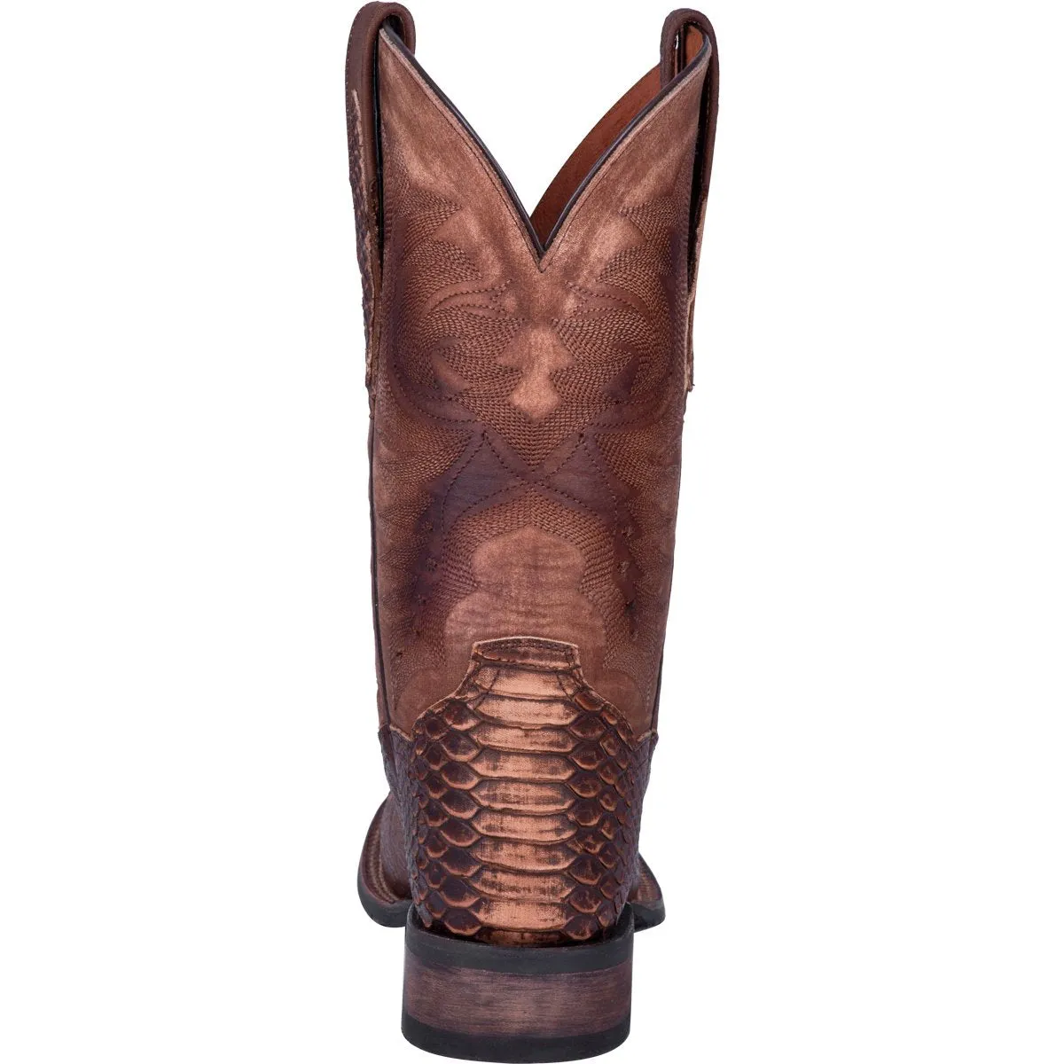 DAN POST MEN'S KA PYTHON PRINT LEATHER WESTERN BOOT - DP4526