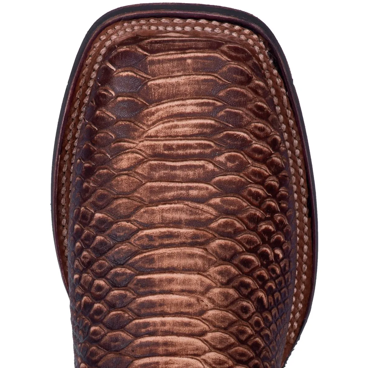 DAN POST MEN'S KA PYTHON PRINT LEATHER WESTERN BOOT - DP4526