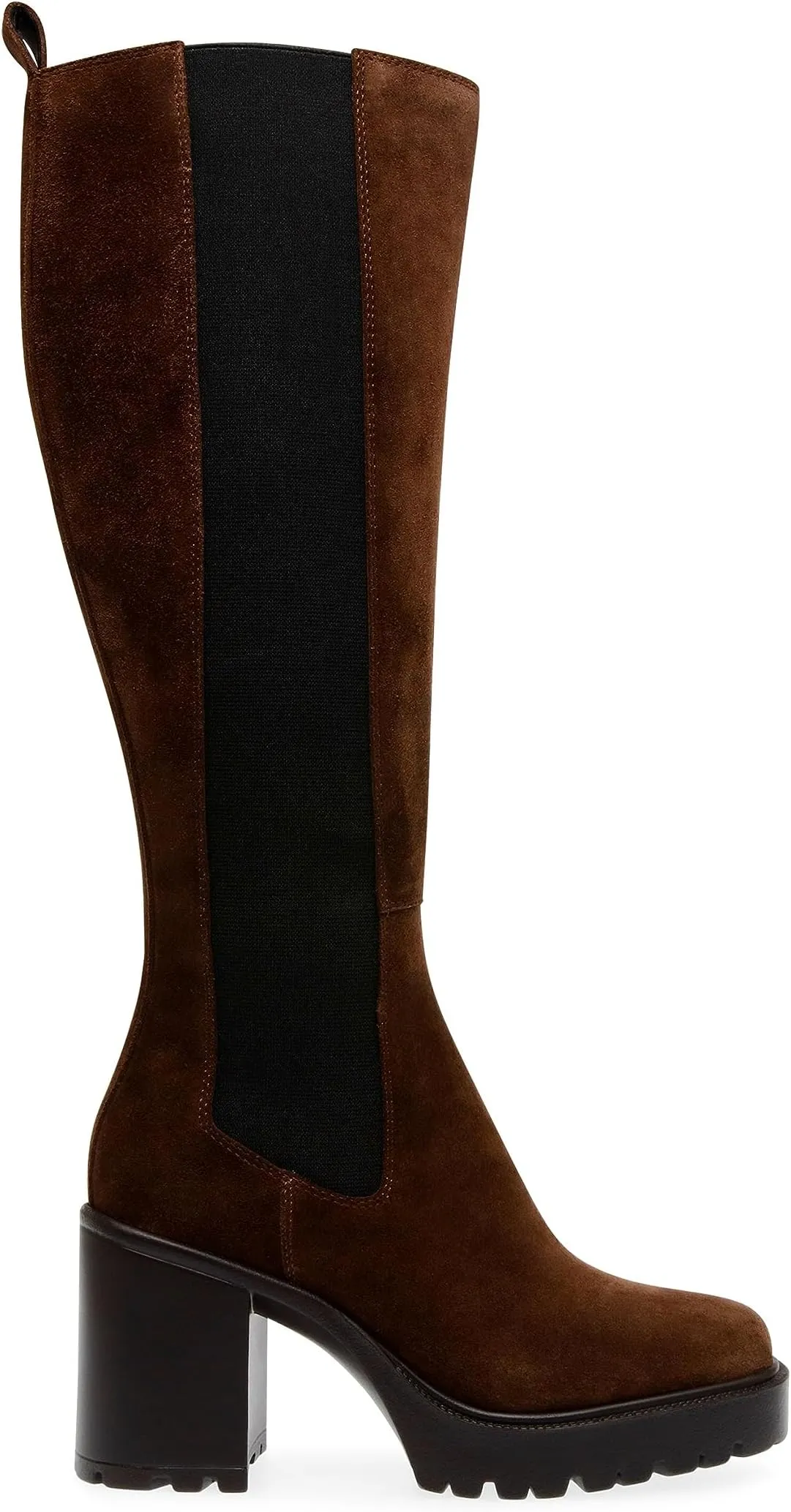 Deegan Steve Madden Boots, Brown Suede