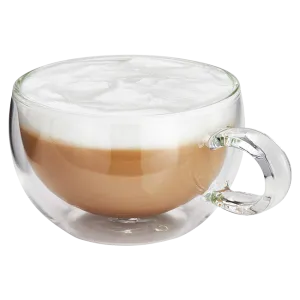 Double Walled Glass Mug, 250ml