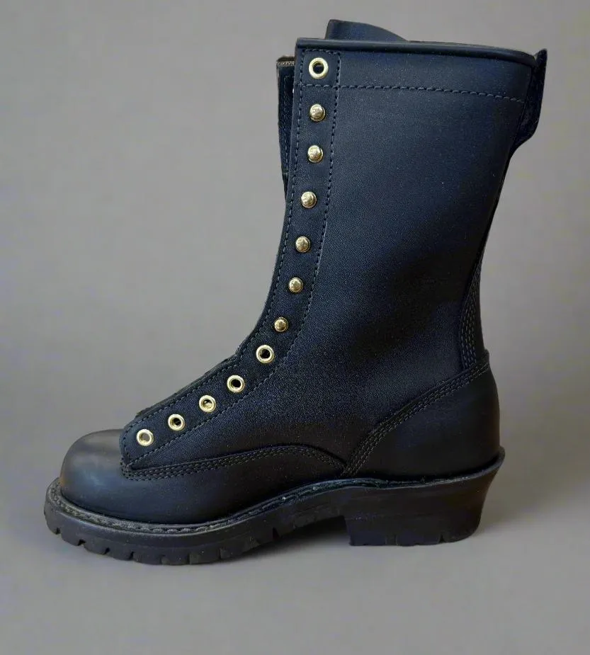 Drew's Black 10 inch LTT Smokejumper NFPA Size 7EE