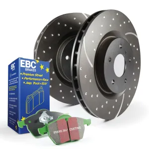 EBC Brakes S10KF1206 S10 Kits Greenstuff 2000 and GD Rotors