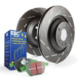 EBC Brakes S2KR1367 S2 Kits Greenstuff 2000 and USR Rotors