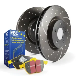 EBC Brakes S5KR1286 S5 Kits Yellowstuff And GD Rotors
