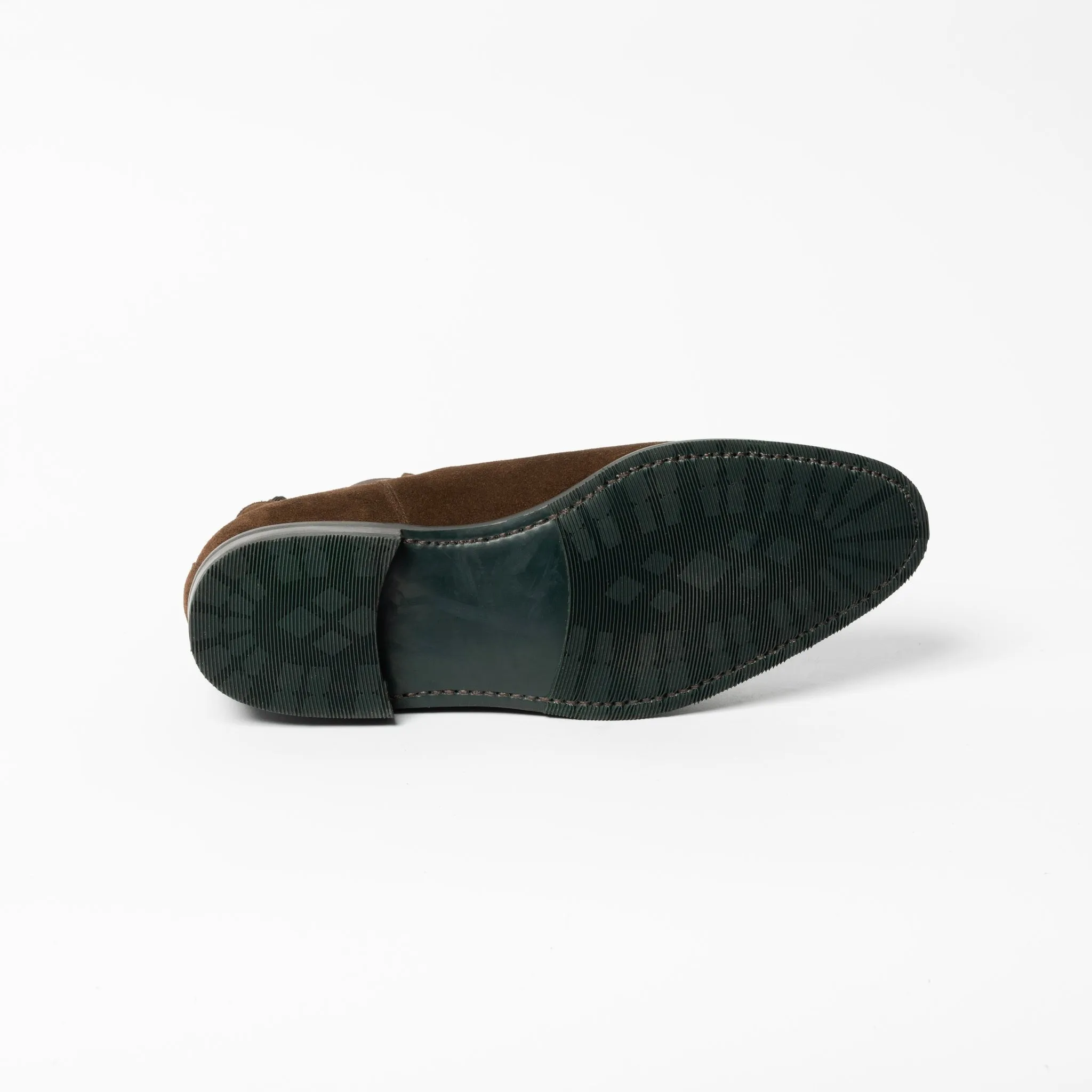 GOMMA CHELSEA BOOTS in BLACK SUEDE