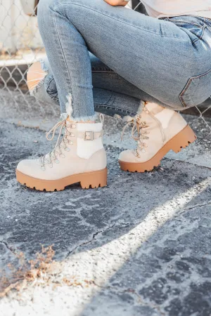 Ice Lace Up Lug Boot