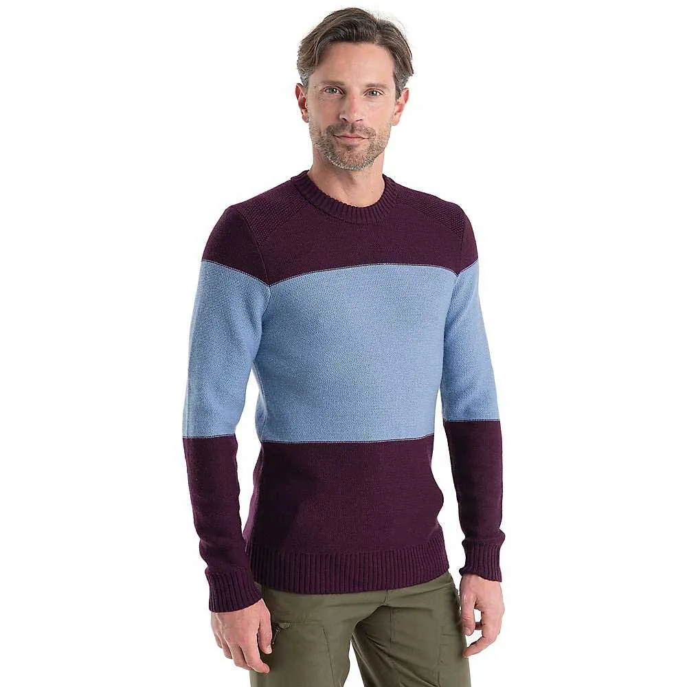 Icebreaker Mens Waypoint Crewe Sweater