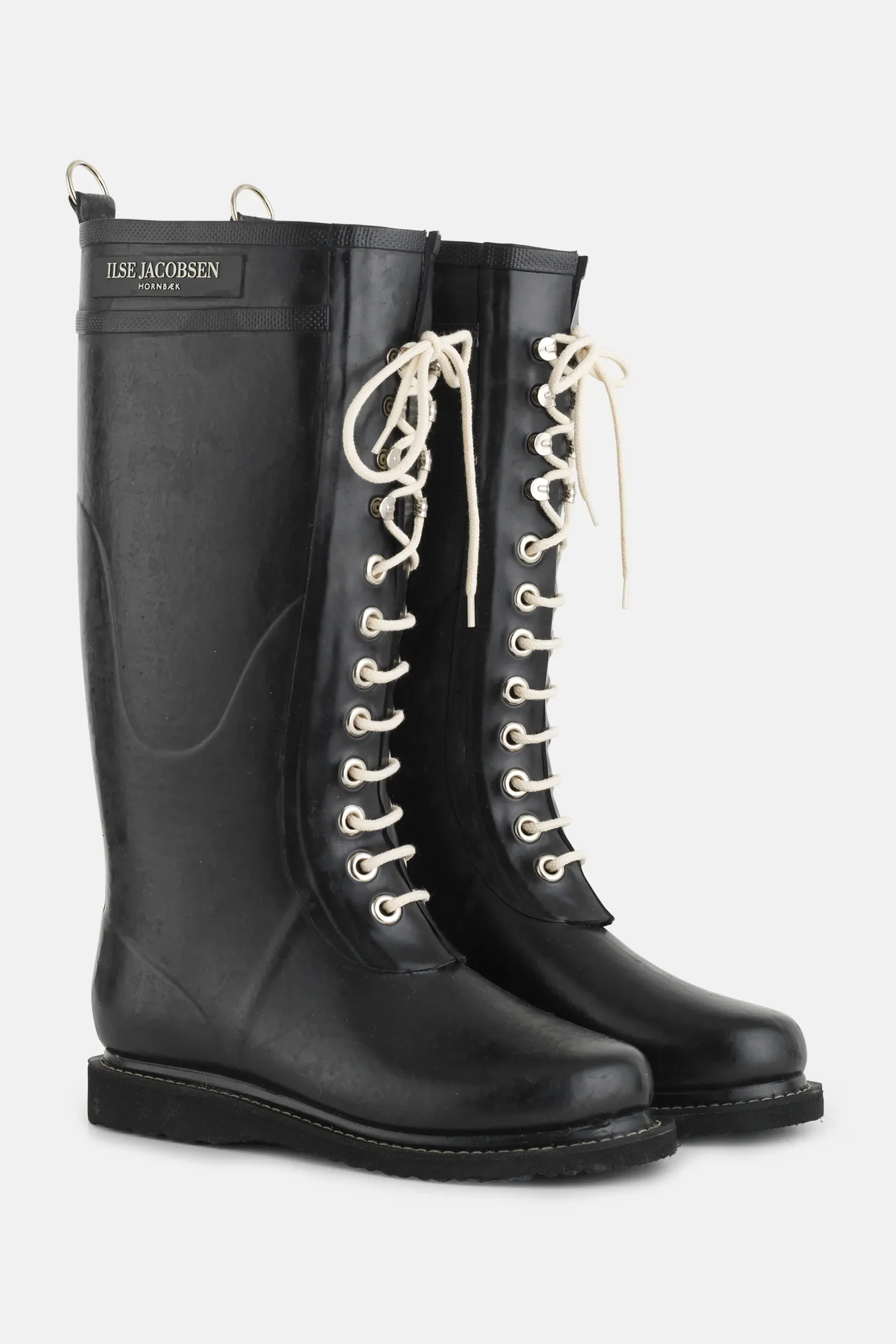 Ilse Jacobsen - Knee High Rubber Boots in Black