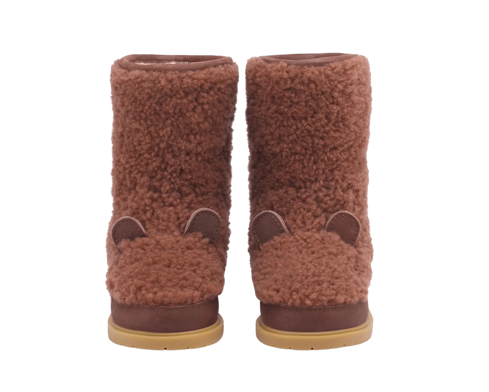 Irfi | Bear | Brown Curly Sheep Wool