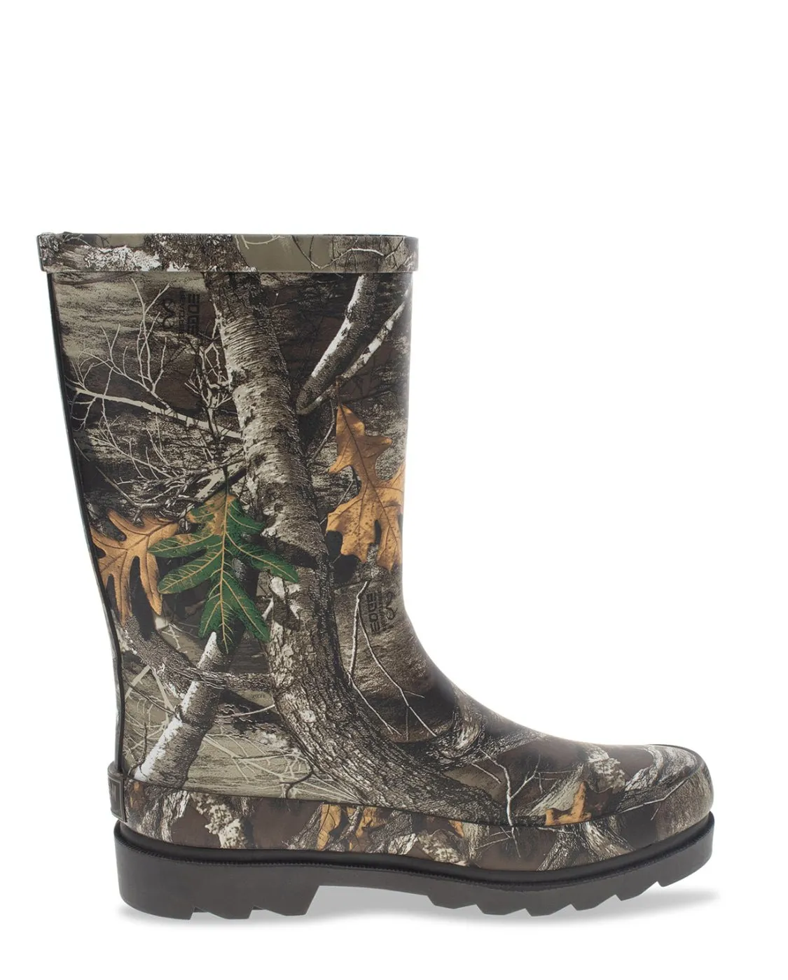 Kids Realtree Camo Tall Rain Boot - Brown