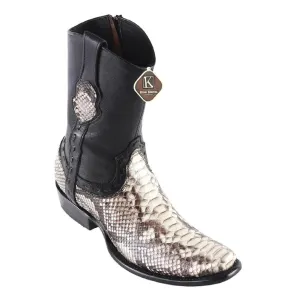 King Exotic Boots #479B5749 Men's Dubai Boot | Men's Python Boots  Color Natural
