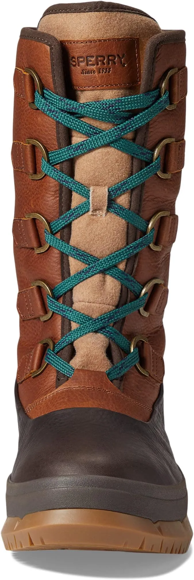Kittery Boot Wool Sperry Lace-Up Boot, Tan