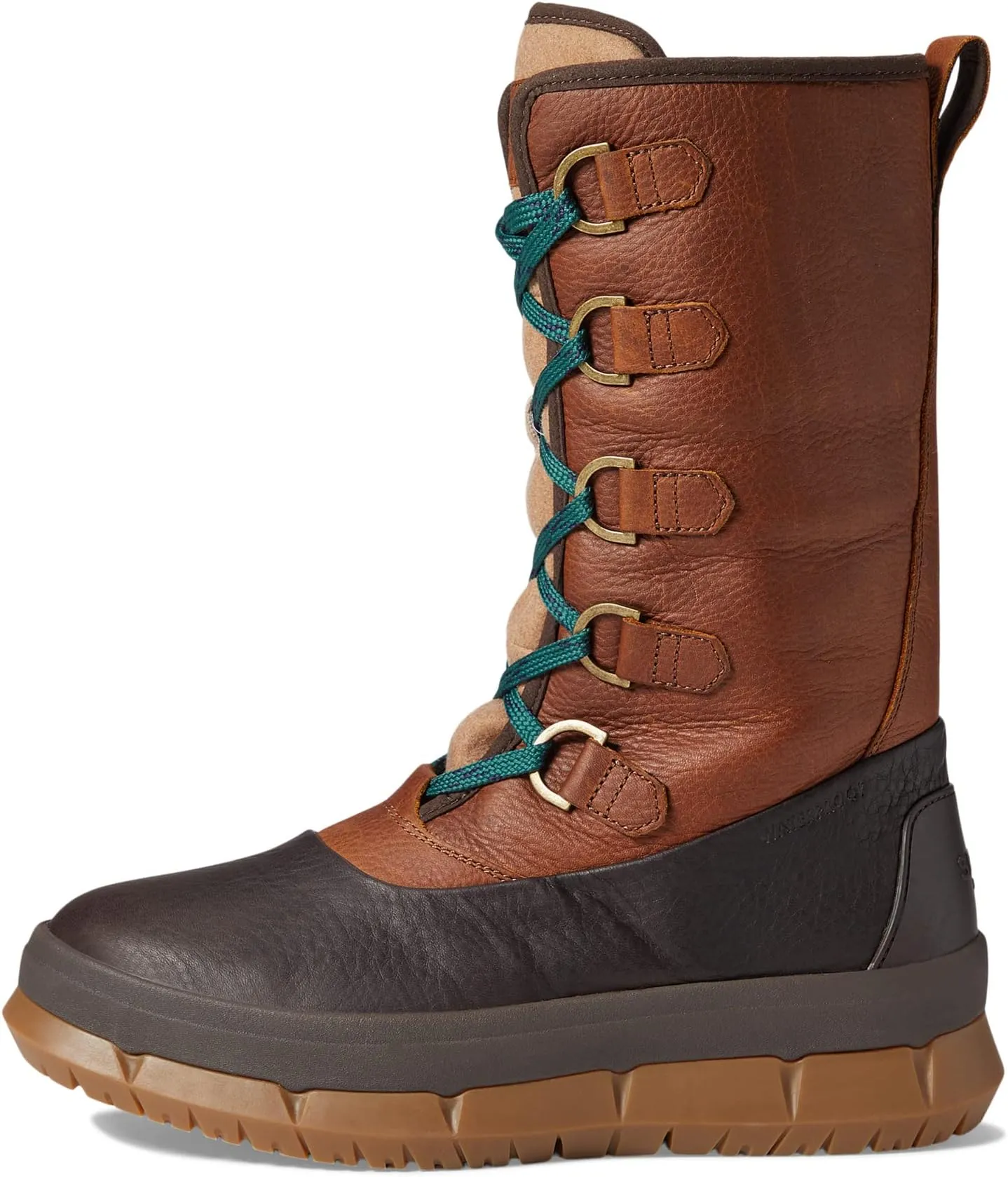 Kittery Boot Wool Sperry Lace-Up Boot, Tan