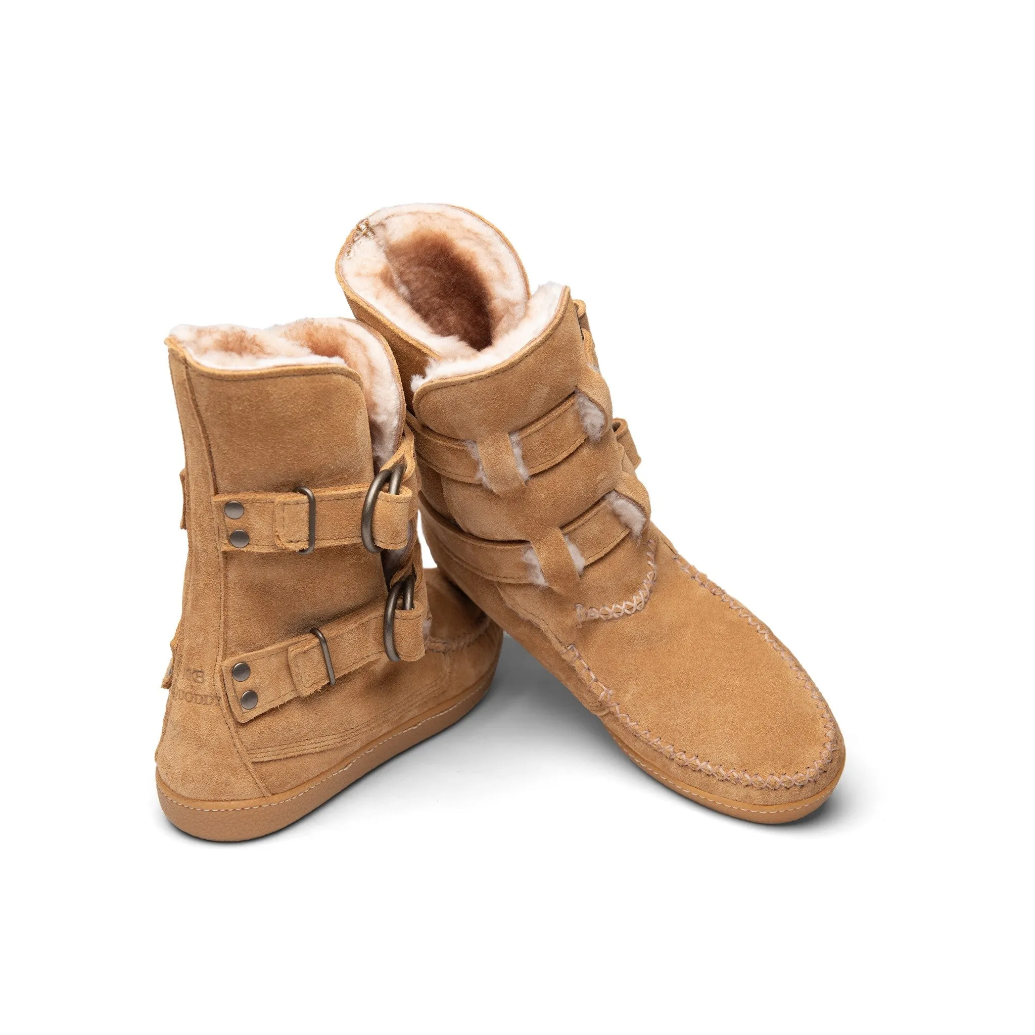 KKB Twinstrap Ring Boot - Dark Toast Suede