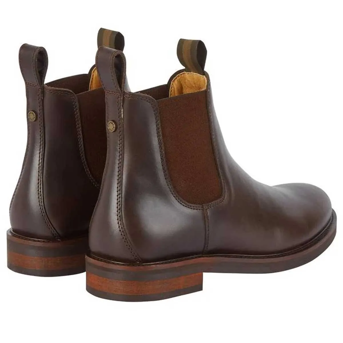 LE CHAMEAU La Chelsea Boots - Mens - Dark Brown
