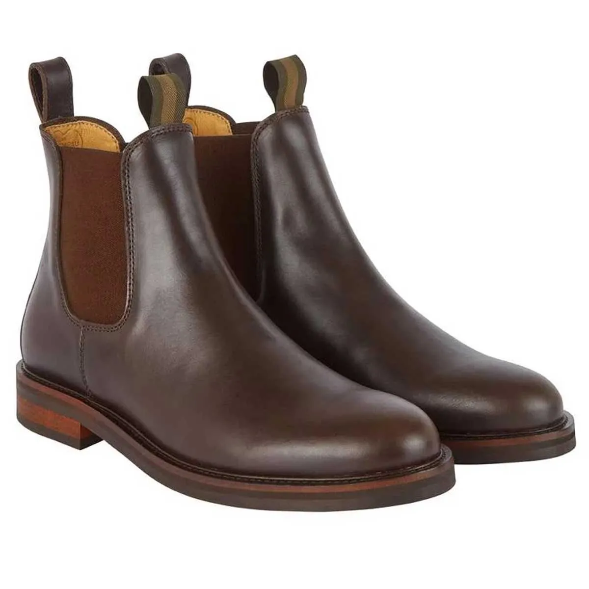LE CHAMEAU La Chelsea Boots - Mens - Dark Brown