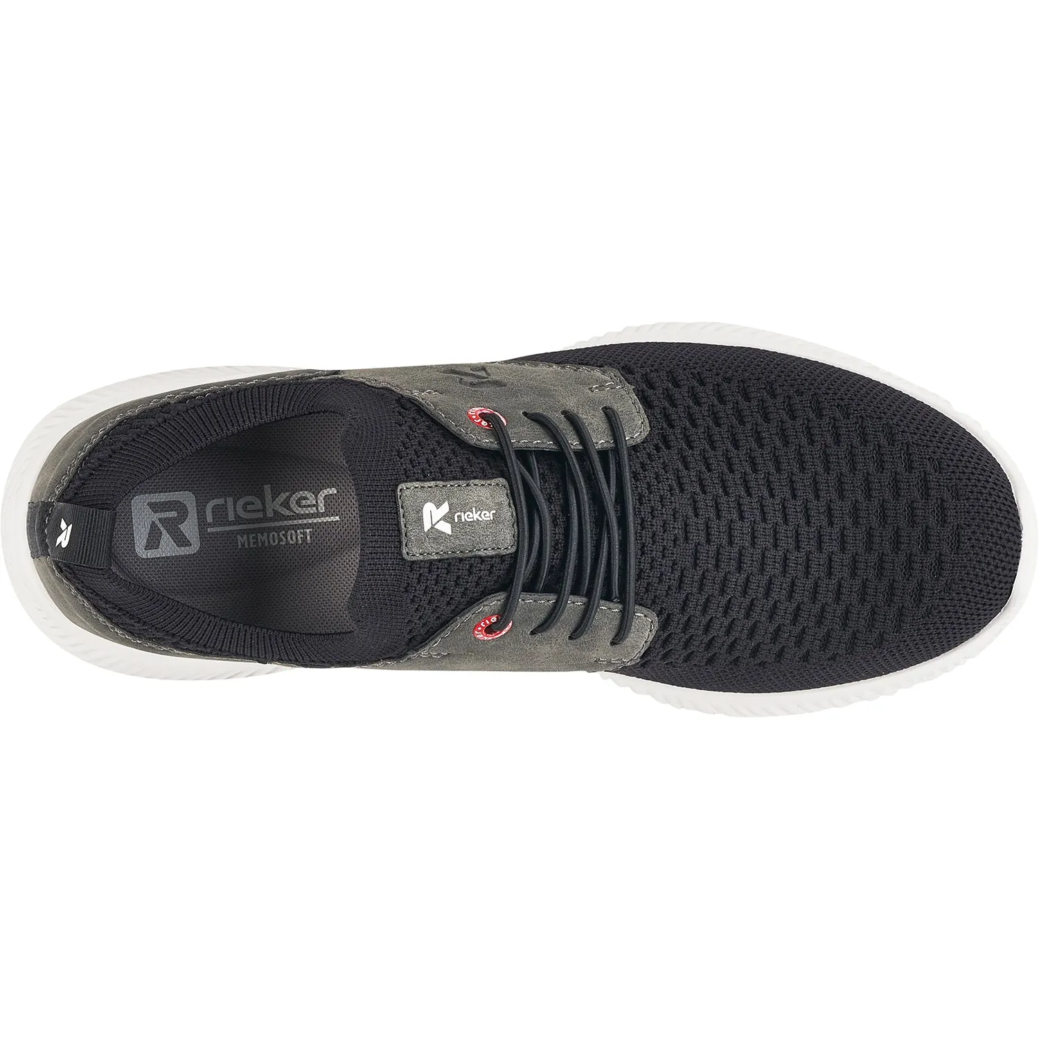 Men's Rieker Revolution 07401-00 Max 01 Schwarz/Smoke Mesh