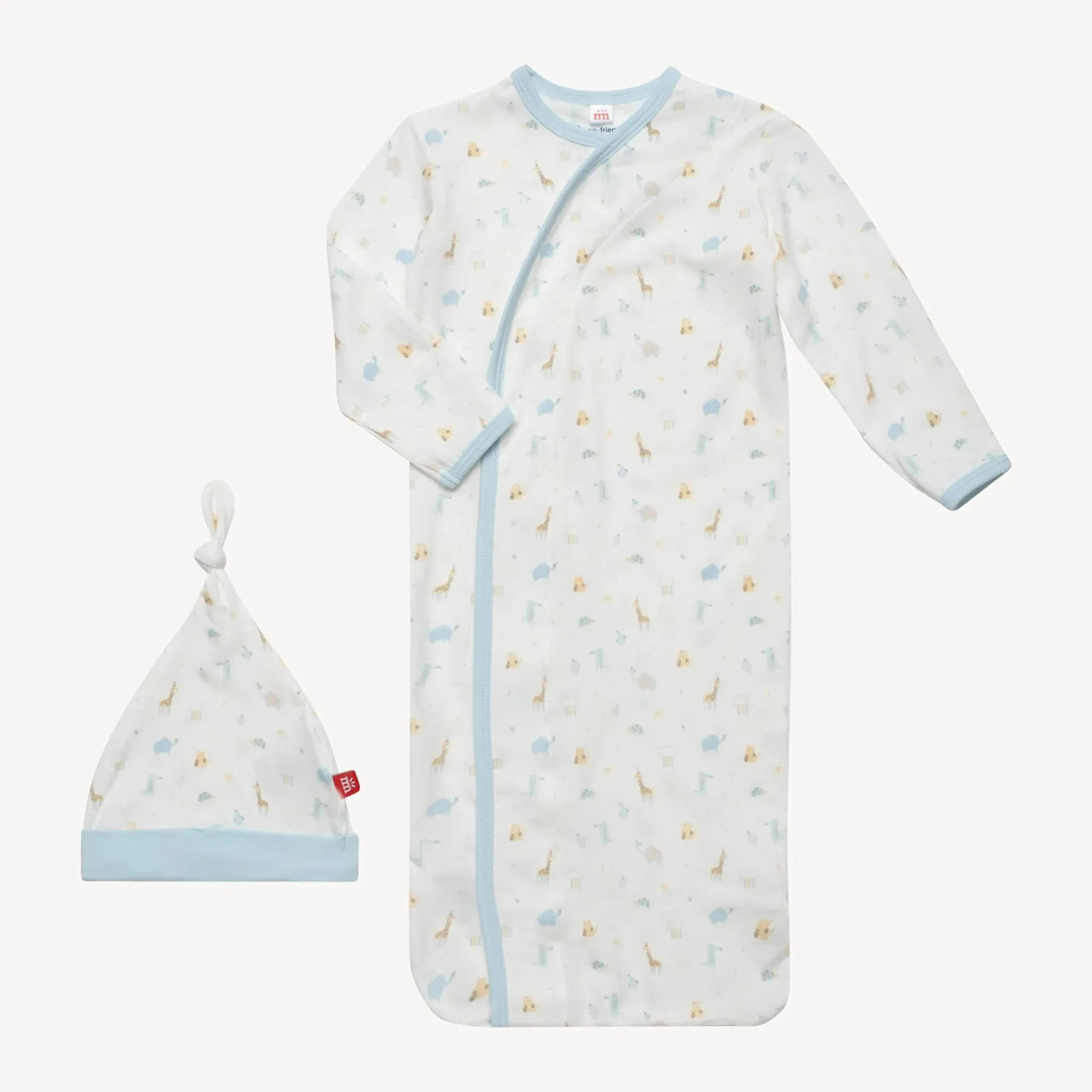 Modal Magnetic Gown Hat - Blue Little Bitty Pretty One
