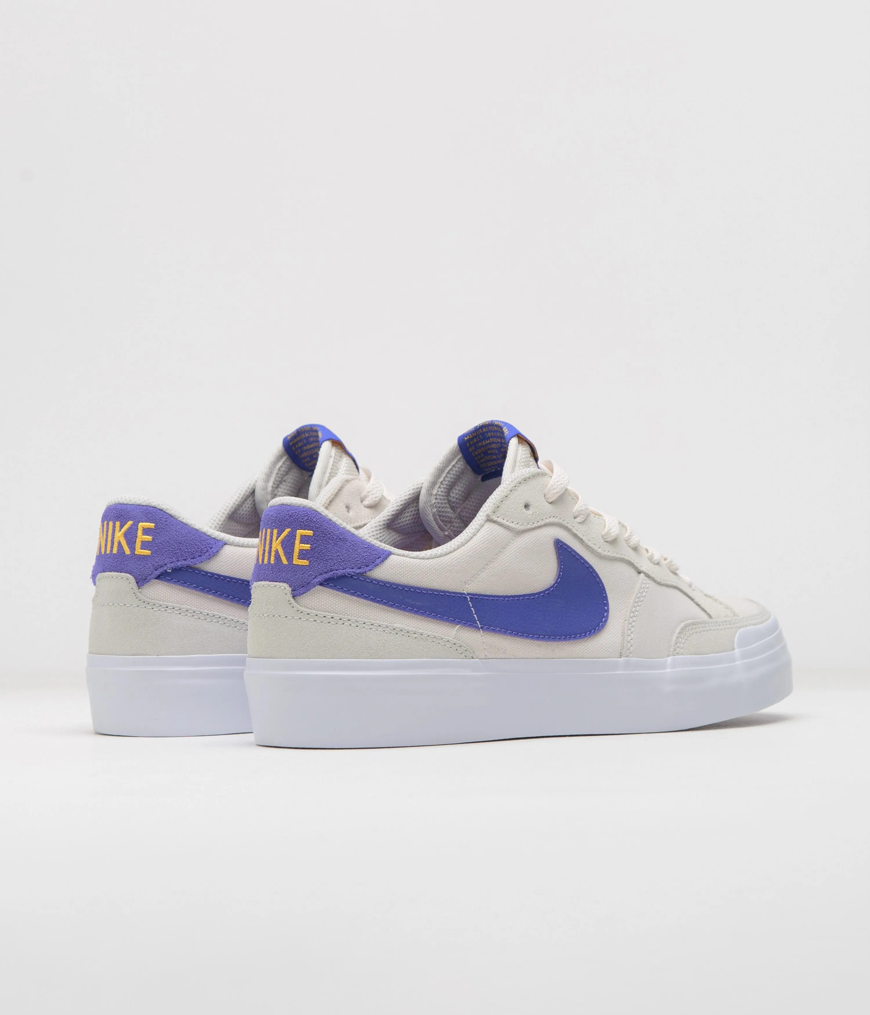 Nike SB Pogo Plus Shoes - Phantom / Persian Violet - Light Bone