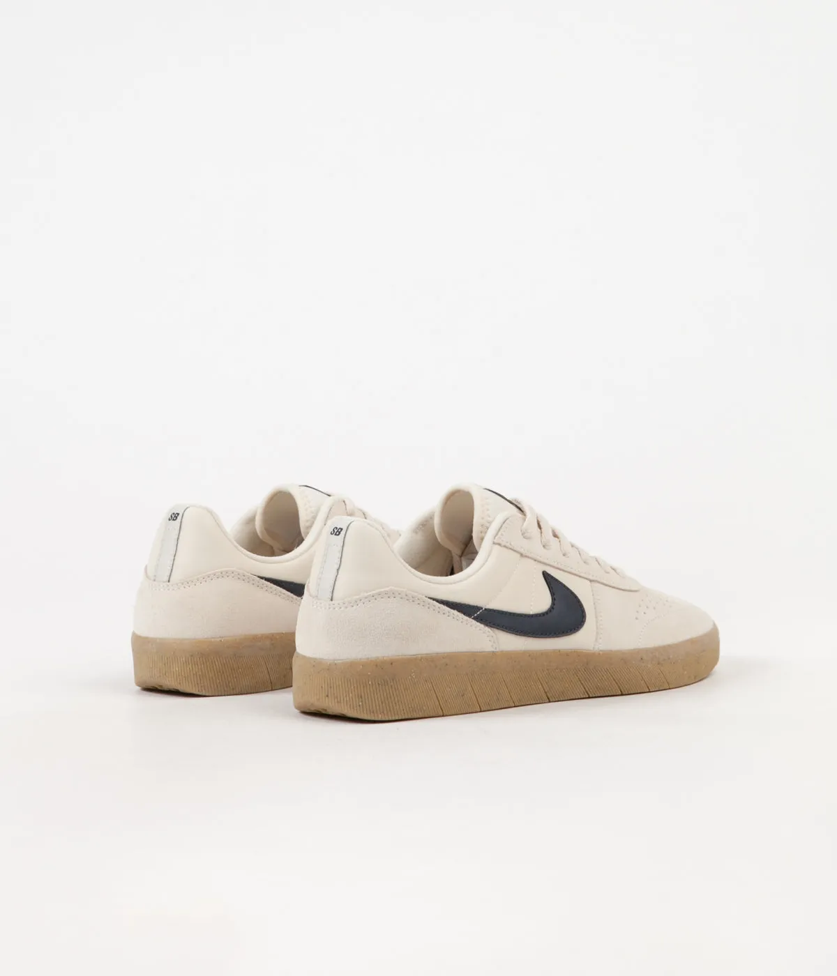 Nike SB Team Classic Shoes - Light Cream / Obsidian - Gum Yellow