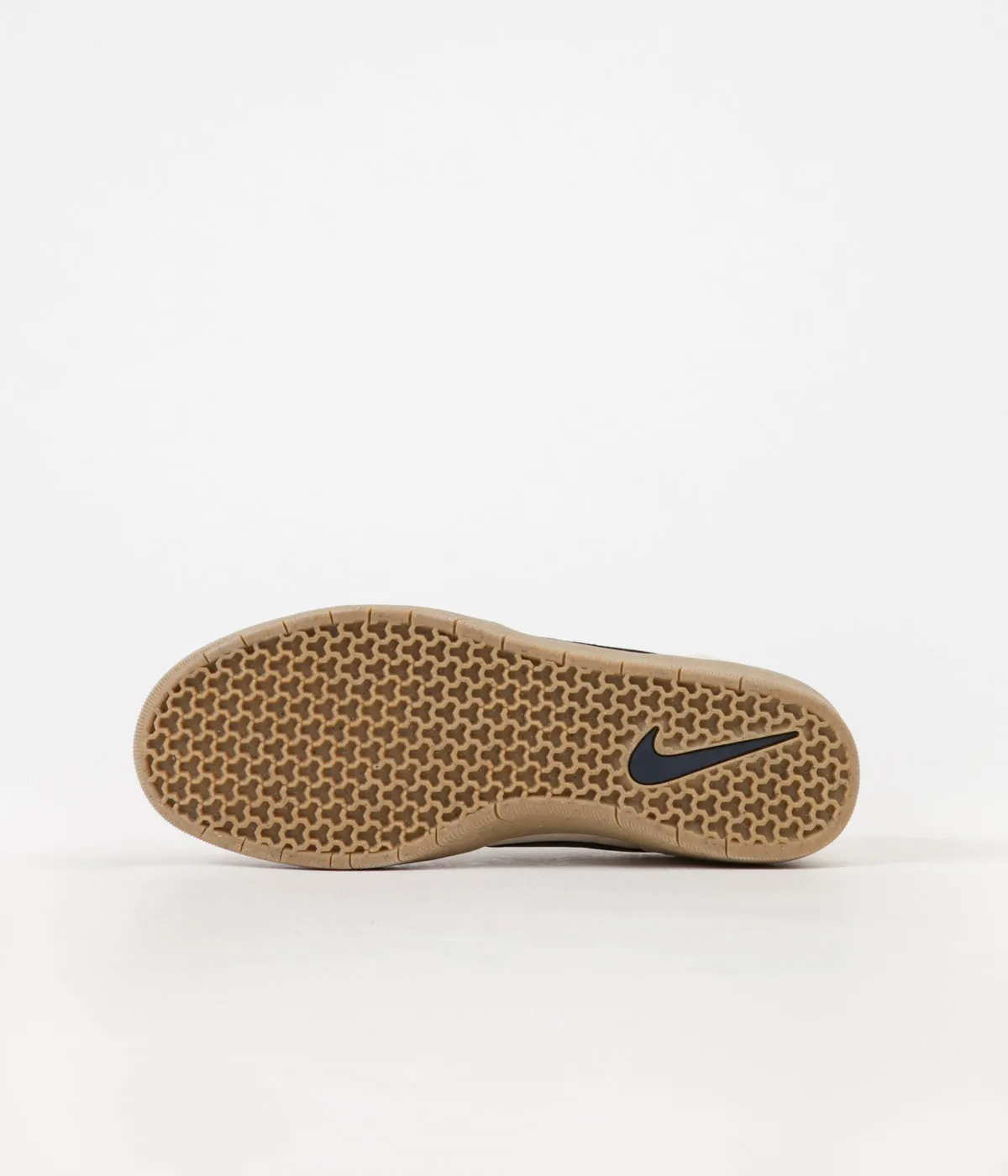 Nike SB Team Classic Shoes - Light Cream / Obsidian - Gum Yellow