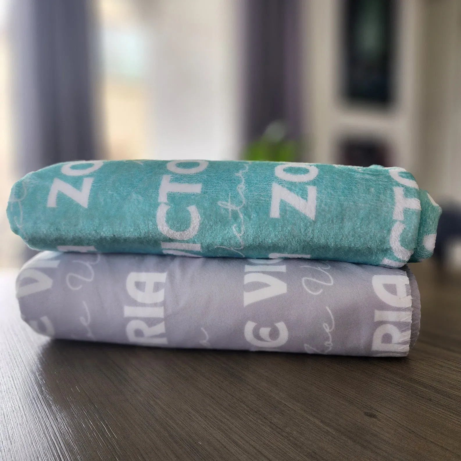 Personalized Gymnast Custom Name Kids Blanket