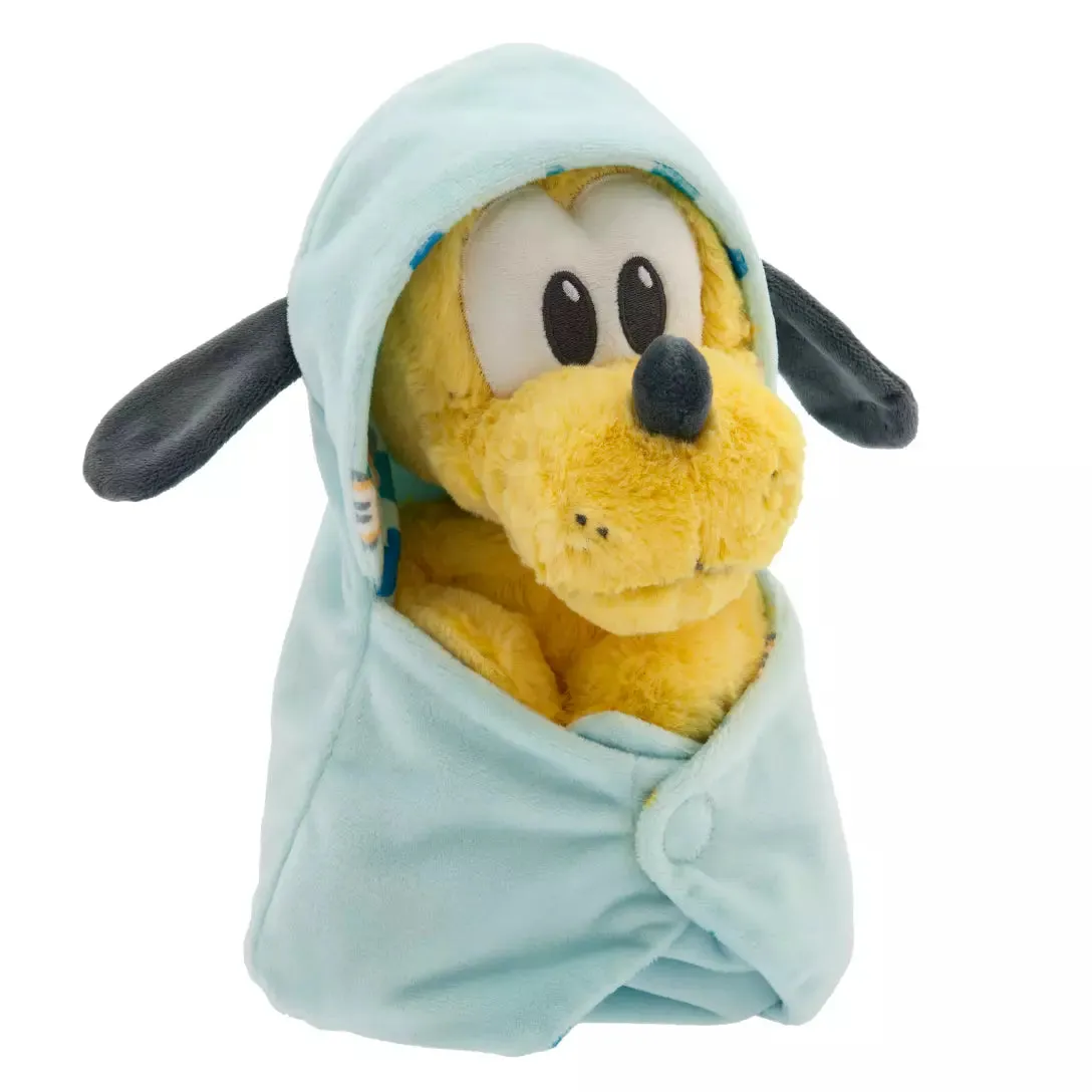 Pluto Plush in Swaddle