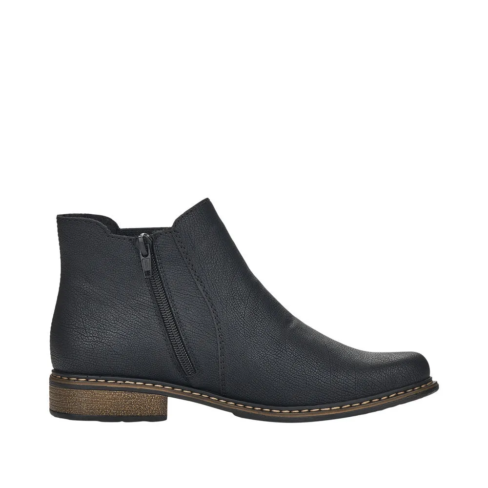 Rieker Z499400 Womens Black Chelsea Boot