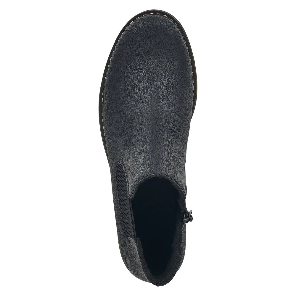 Rieker Z499400 Womens Black Chelsea Boot