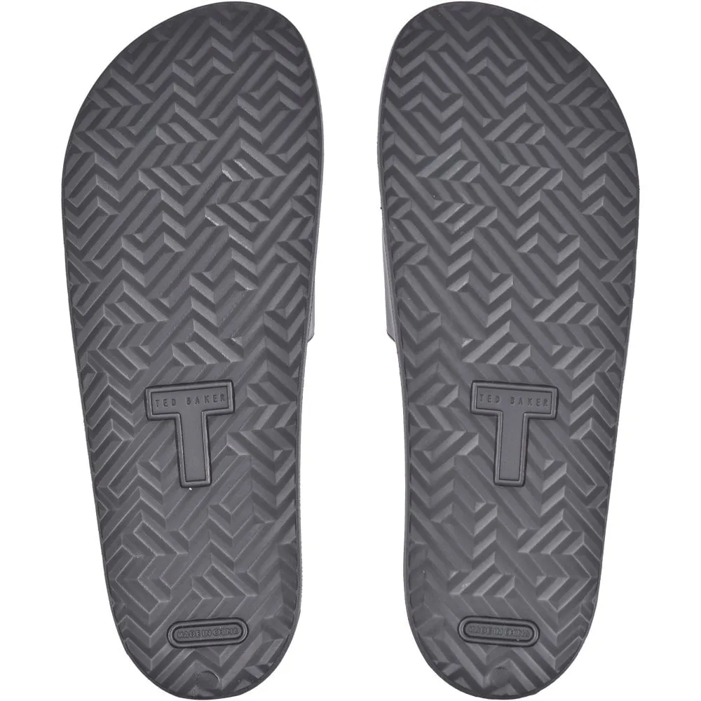 Ted Baker Auly Men's Logo Sliders | Black
