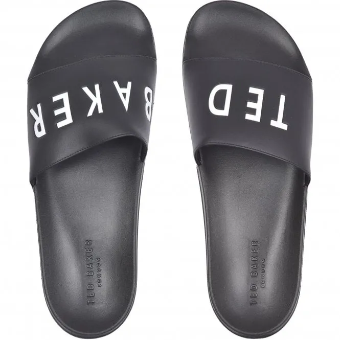 Ted Baker Auly Men's Logo Sliders | Black